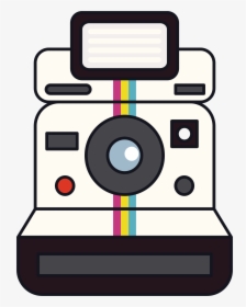 Clip Art Polaroid Camera Clip Art - Transparent Background Polaroid Camera Clipart, HD Png Download, Free Download