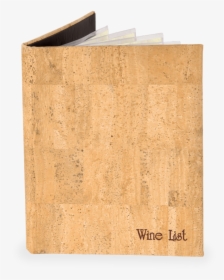 Genuine Cork Wine List Cover - Wine List Cover, HD Png Download, Free Download