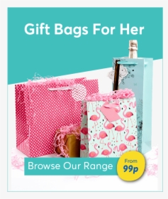 Gift Bags And Wrap For Her - Poster, HD Png Download, Free Download