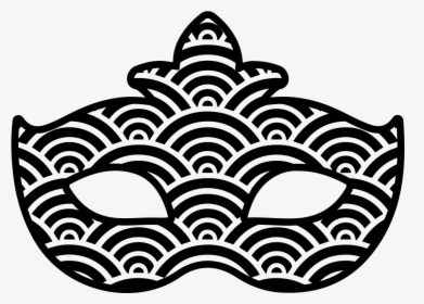 Carnival Mask Textured Shape - Icon, HD Png Download, Free Download
