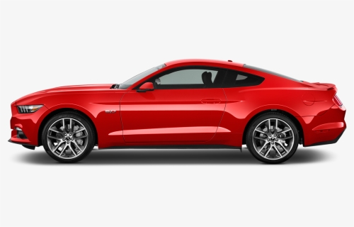 Ford Mustang Sideview - 2017 Mustang V6 Fastback, HD Png Download, Free Download