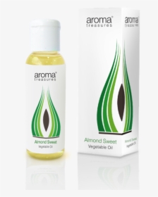 Aroma Treasures Almond Sweet Vegetable Oil - 50ml Aroma Treasures Sweet Almond Oil, HD Png Download, Free Download