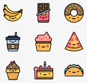 Cute Food Icon Png, Transparent Png, Free Download