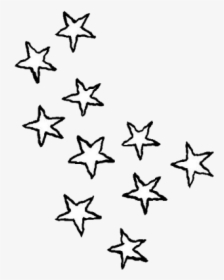 #star #cute #png #overlay - Black And White Stars Png, Transparent Png, Free Download