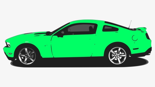 Mustang Clip Arts - Mustang Clipart Car 2016, HD Png Download, Free Download