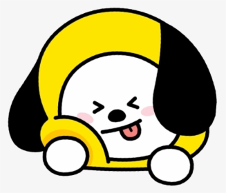 Softrv Stickers Transparent Aesthetic Cute Kawaii Mochi - Chimmy Bt21, HD Png Download, Free Download