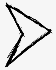 Hand Drawn Arrow - Illustration, HD Png Download, Free Download