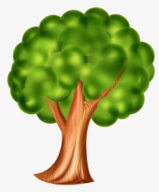 Cartoon Tree Png Png 3d Effect - 3d Tree Image Png, Transparent Png, Free Download