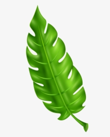 Exotic Green Clip Art - Green Leaf Clipart, HD Png Download, Free Download