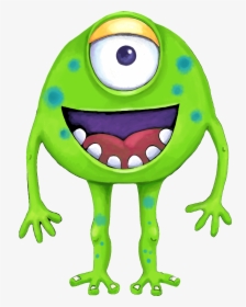 Cartoon Alien Png - Blue And Green Monster, Transparent Png, Free Download