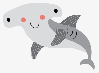 Cute Shark Png - Transparent Shark Cartoon Cute, Png Download, Free Download