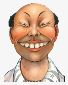 Transparent China Man Clipart - Funny Chinese Cartoon Face, HD Png Download, Free Download