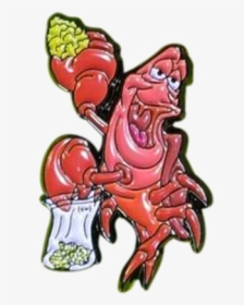 Weed Crab Pin - Cartoon, HD Png Download, Free Download