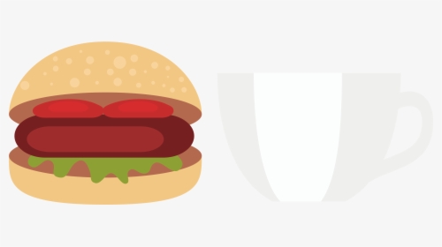 Cheeseburger Fast Food Cartoon Illustration - Cheeseburger, HD Png Download, Free Download