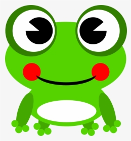 Cute Cartoon Frog Transparent Png Image - Baby Frog Clip Art, Png Download, Free Download