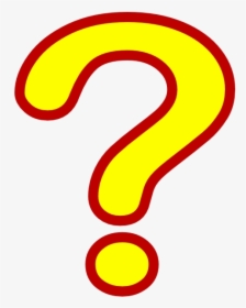 Question Mark Awesome Clipart Marl Red And Yellow Free - Red And Yellow Question Mark, HD Png Download, Free Download