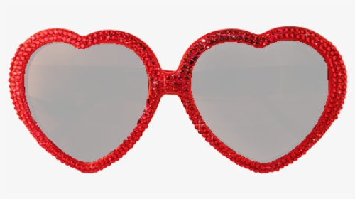 Clipart Sunglasses Red Heart - Heart Shaped Sunglasses Transparent Background, HD Png Download, Free Download