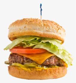 Open Cheeseburger Png - Burger On A Stick Png, Transparent Png, Free Download