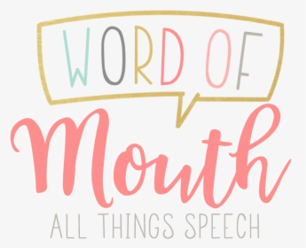 Word Of Mouth - Graphics, HD Png Download, Free Download