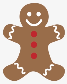 Gingerbread Man Vector Png, Transparent Png, Free Download