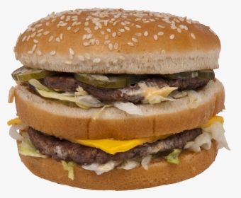 Big Mac Hamburger With Clear Background - Transparent Big Mac, HD Png Download, Free Download