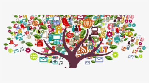 Social Media Marketing Tree, HD Png Download, Free Download
