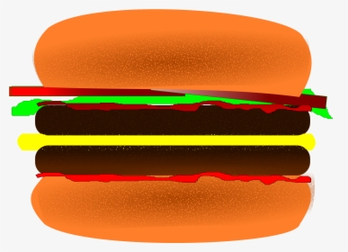 Hamburger Clip Arts - Hamburger, HD Png Download, Free Download