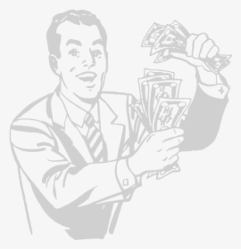 Powerball - Sketch Of Someone Winning The Lottery, HD Png Download, Free Download