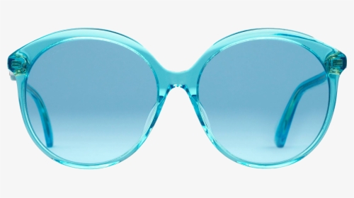 Gucci Round Blue Sunglasses, HD Png Download, Free Download