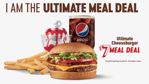 $7 Meal Deal Ultimate Cheeseburger - Dairy Queen Dutch Village, HD Png Download, Free Download