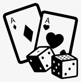 Game Gambling Casino Cards Dice Cards And Dice Svg Hd Png Download Kindpng