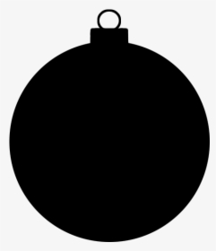 Chrismas Bouble Silhouette - Scalable Vector Graphics, HD Png Download, Free Download
