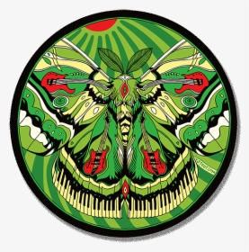 Green Moth - Circle, HD Png Download, Free Download