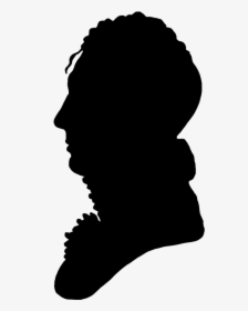 19th Century Profile Silhouette - Silhouette, HD Png Download, Free Download