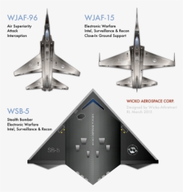 Wdf Naval Forces The Wdf-nf Is Responsible For The - Northrop Grumman B-2 Spirit, HD Png Download, Free Download