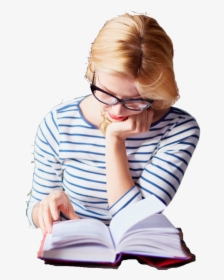 Person Reading Books, HD Png Download, Free Download