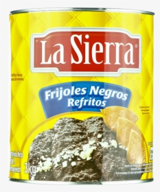 Frijoles Negros Refritos, La Sierra Dose 3 Kg - La Sierra Beans Black Refried, HD Png Download, Free Download
