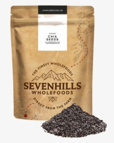 Sevenhills Wholefoods Organic Raw Chia Seeds - Hemp Protein Powder Whole Foods, HD Png Download, Free Download