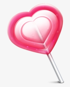Lollipop Png Free Download - Valentine's Day Lollipop Clipart, Transparent Png, Free Download