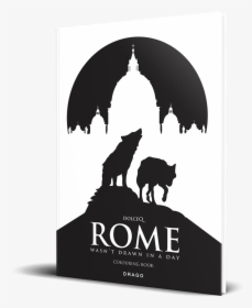 A Personal Souvenir Of Rome By Drago Publisher - Silhouette, HD Png Download, Free Download