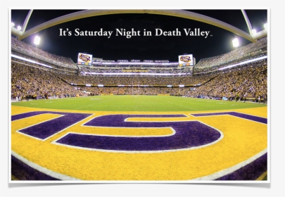 It"s Saturday Night In Death Valley End Zone - Stadium, HD Png Download, Free Download