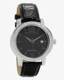 Watch"  Class= - Versus Versace Black Gold Watch, HD Png Download, Free Download