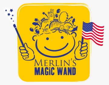 Merlin"s Magic Wand Logo - Merlin's Magic Wand, HD Png Download, Free Download