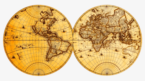 Old Map Of Europe, Png V - Atlas Novus Joan Blaeu, Transparent Png, Free Download