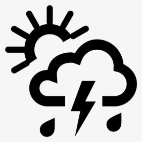 Weather Icon Png - Weather Icon Black Png, Transparent Png, Free Download