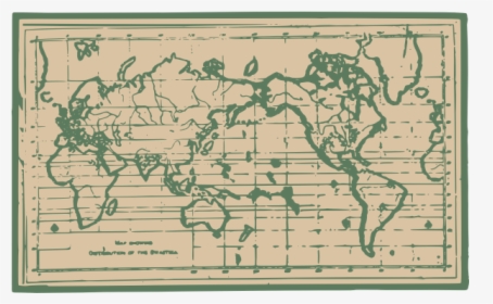 Old World Map - Visual Arts, HD Png Download, Free Download