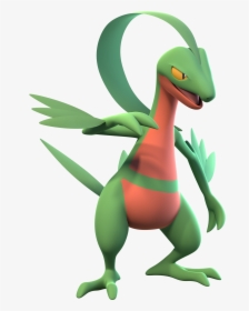 Grovyle Pokemon 3d Png, Transparent Png, Free Download