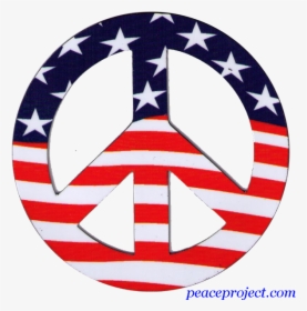 Peace Sign Wall Decal American Flag Repositionable - Qatar Energy Efficiency Label For Ac, HD Png Download, Free Download