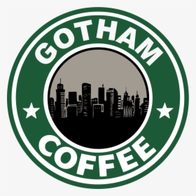 Gotham Coffee Coaster 2887 1 P - Starbucks, HD Png Download, Free Download
