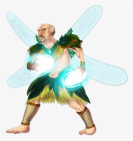 Fae Spellcaster Character Illustration By Denitsa Trandeva - Fairy, HD Png Download, Free Download